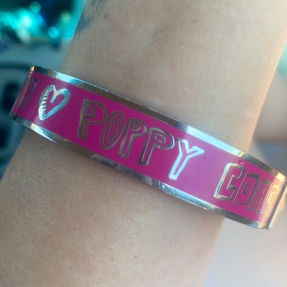 Limited Edition Coach Poppy Bangle Bracelet - Picture 4 of 5